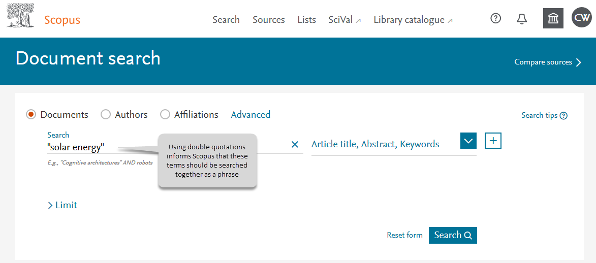 Search scopus author How do